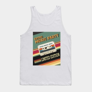 Cassette Tape Retro Vintage T-Shirt Tank Top